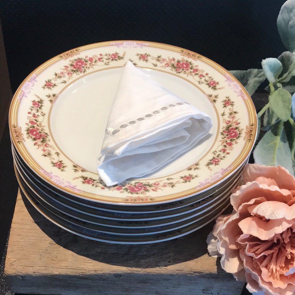 Lynns- Floral Plate Tea Party - 3 pieces